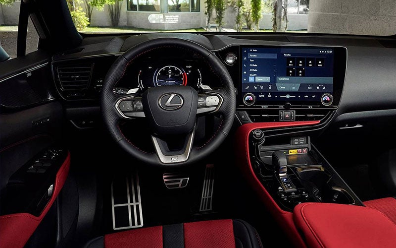 Lexus NX PHEV F-Sport Interior
